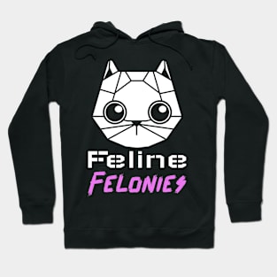 Feline Felonies: Cat Lover Hoodie